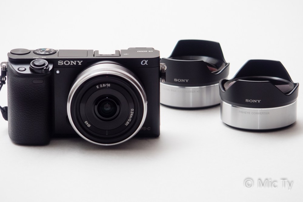 Lensa SEL 16mm + Adapter