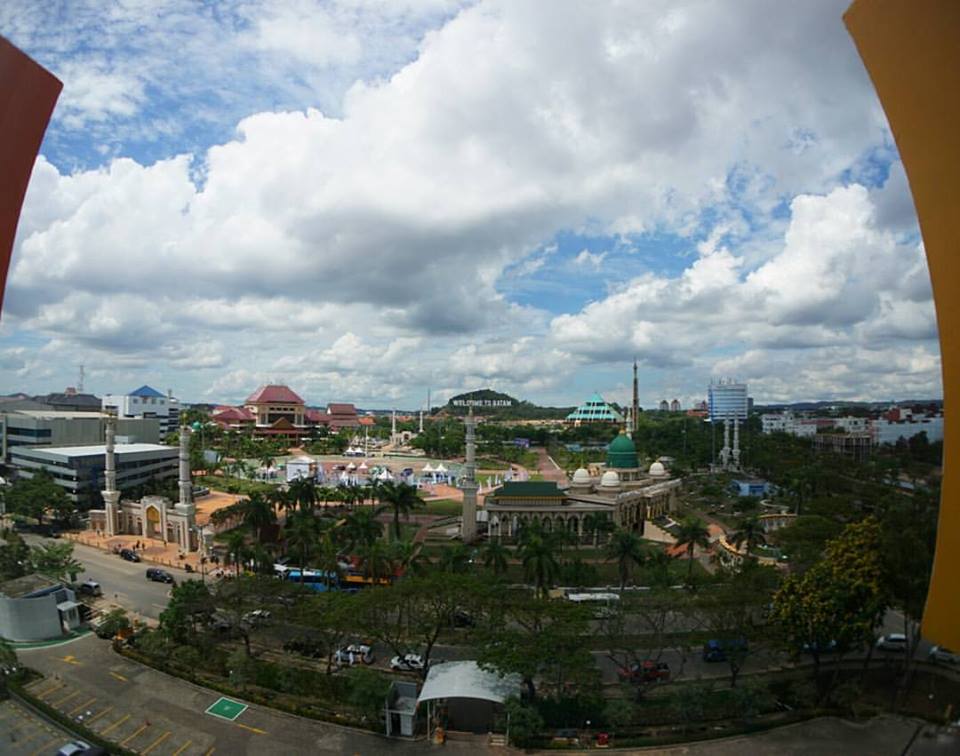 View Batam dari Lantai 7 Harris Hotel