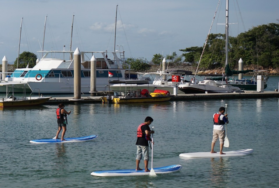Lomba Paddleboard antar Blogger